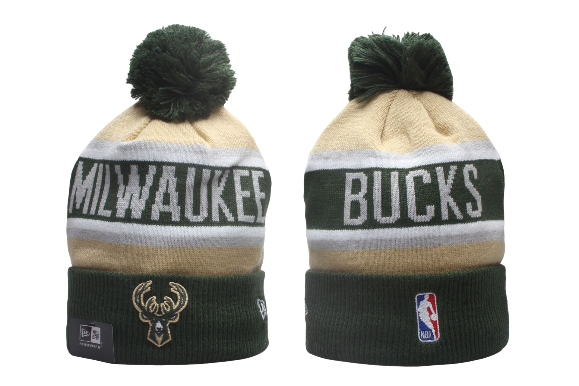 2024 NBA Milwaukee Bucks beaines->nba hats->Sports Caps